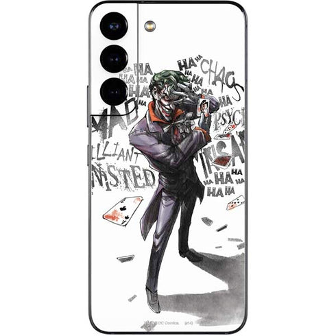 DC Comics The Joker Brilliantly Twisted Galaxy S22 Skin